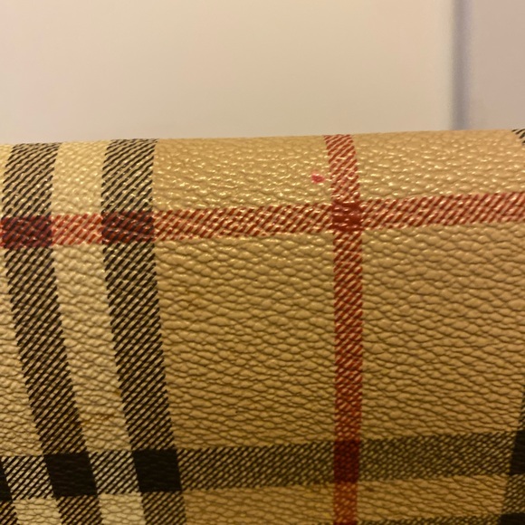 Burberry London Haymarket Novo Check Baguette Shoulder Bag Vintage - Picture 4 of 9